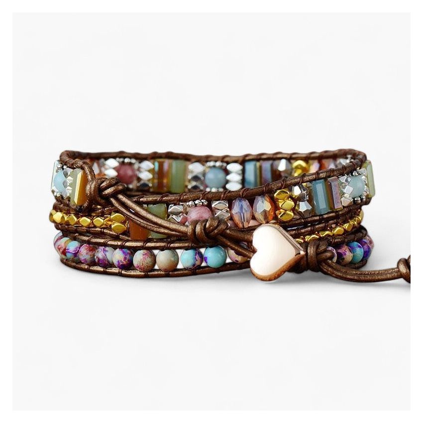Imperial Heart Protection Wrap Bracelet