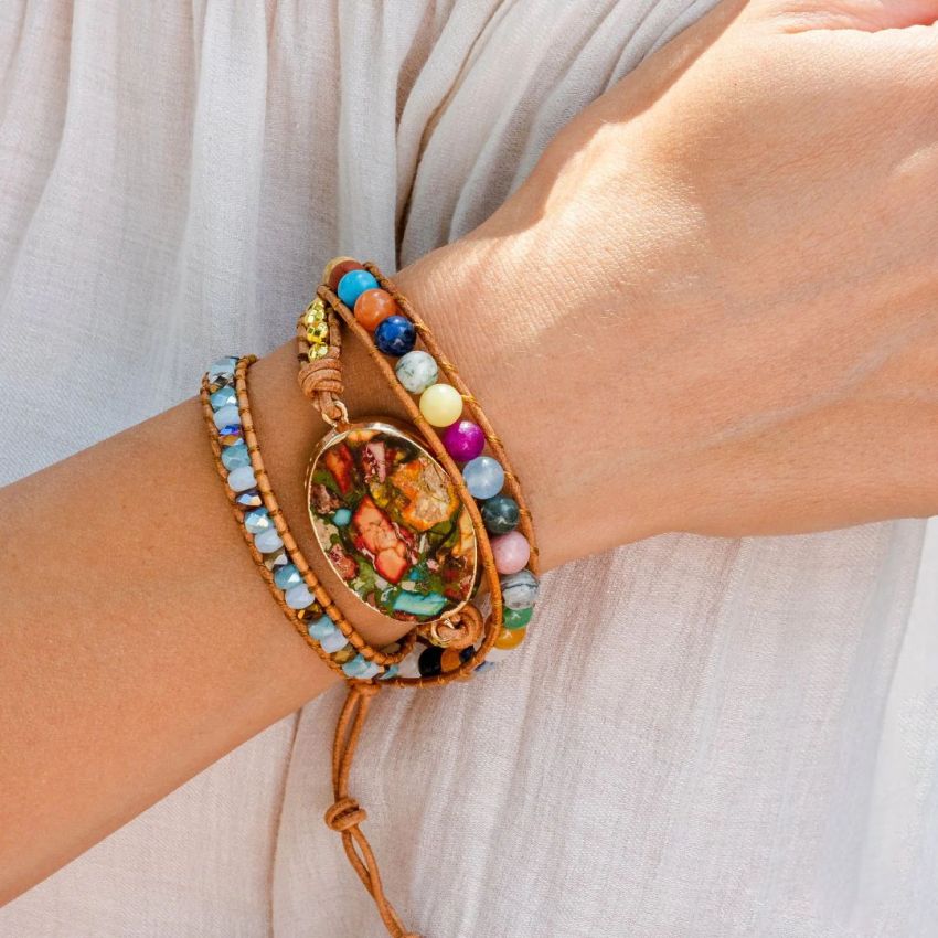 Warrior Goddess Wrap Bracelet