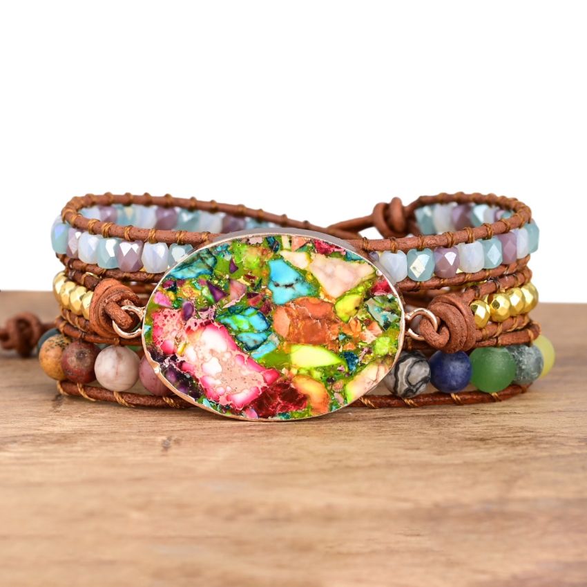 Warrior Goddess Wrap Bracelet