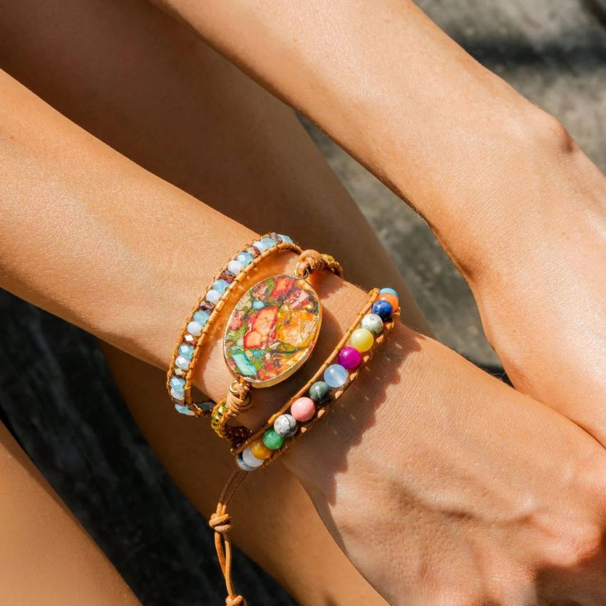 Warrior Goddess Wrap Bracelet