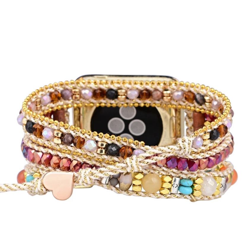 Bohemian Bead iWatch Strap for Apple Watch Series 10 9 8 7 6 5 4 3 42/44/49/45mm