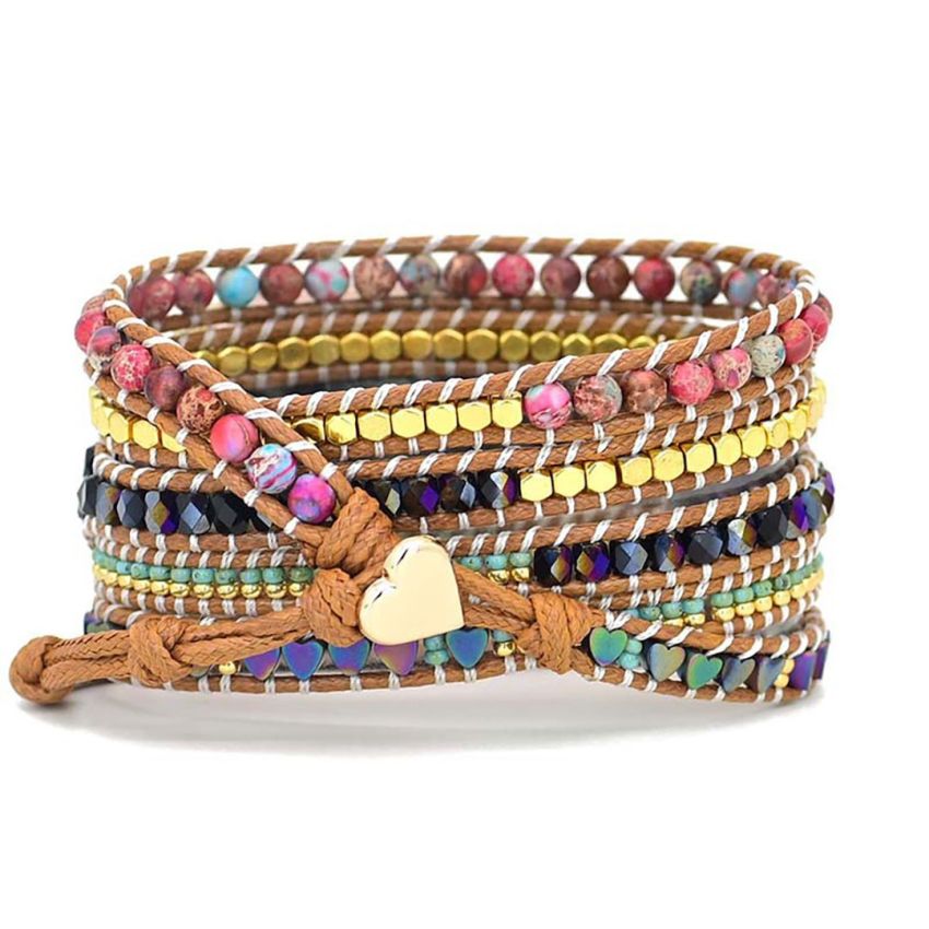 Bohemian Beads Watch Band Bracelet for Apple Watch (42/44/45mm)