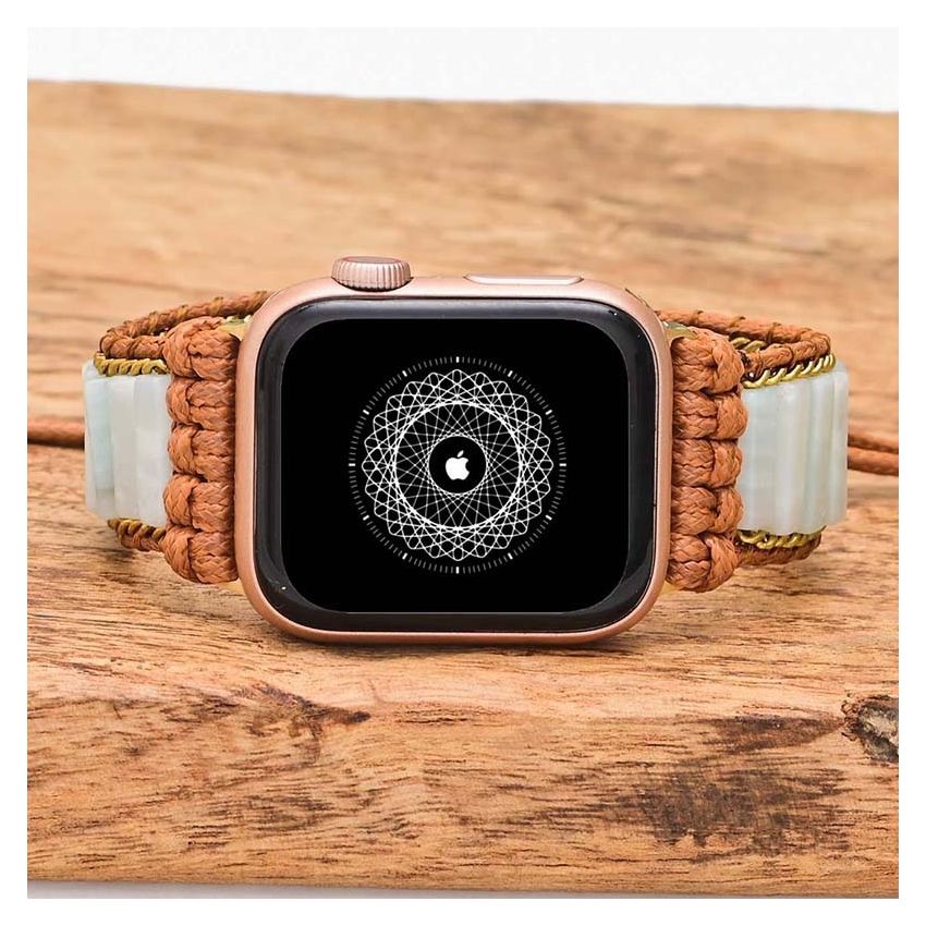 Amazonite Protection Apple Watch Strap