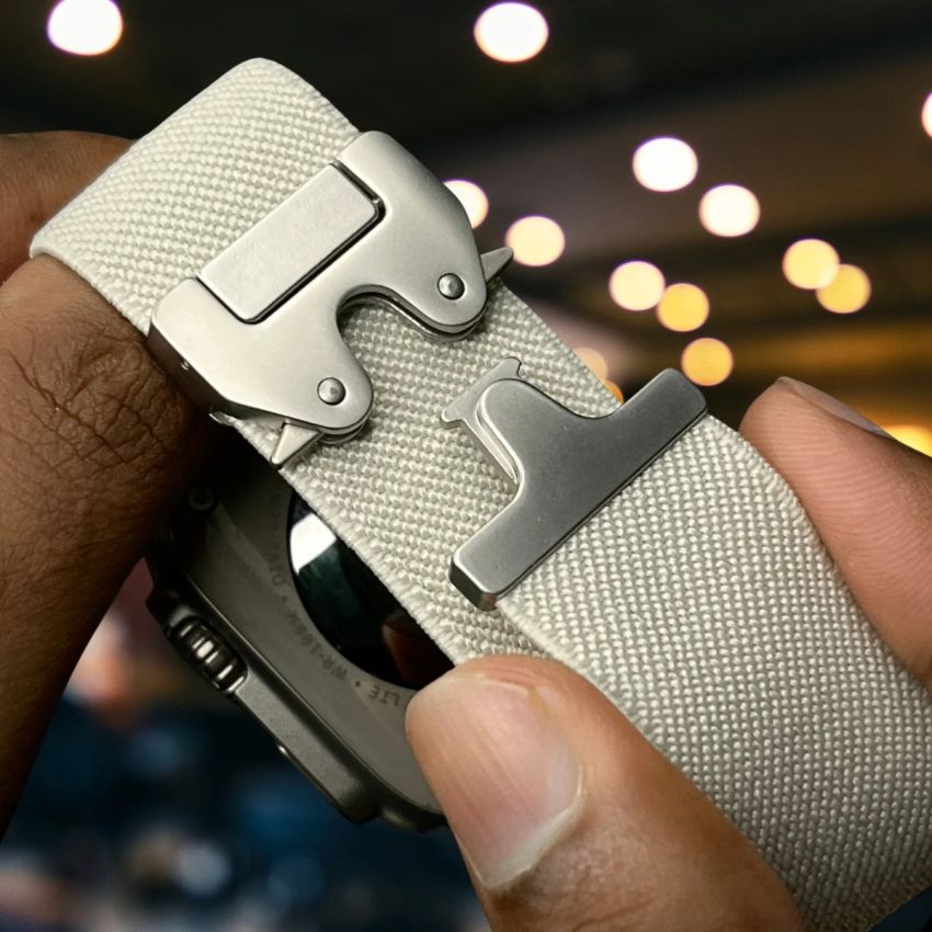 Apple Watch Ultra 2 Band 49mm 10 9 8 7 45mm 41mm 44mm 46mm 42mm Braided Elastic Bracelet for IWatch Series 6 SE