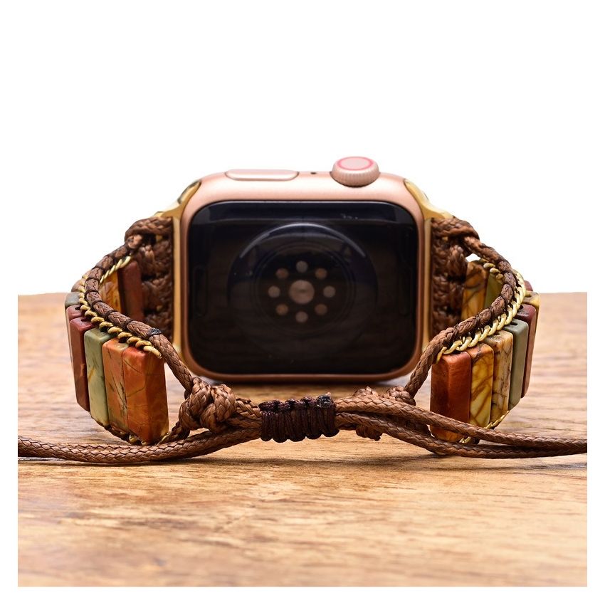 Delicate Picasso Jasper Apple Watch Strap