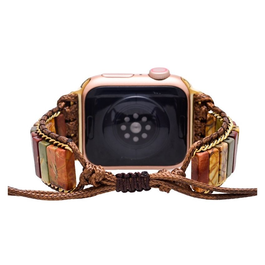 Delicate Picasso Jasper Apple Watch Strap