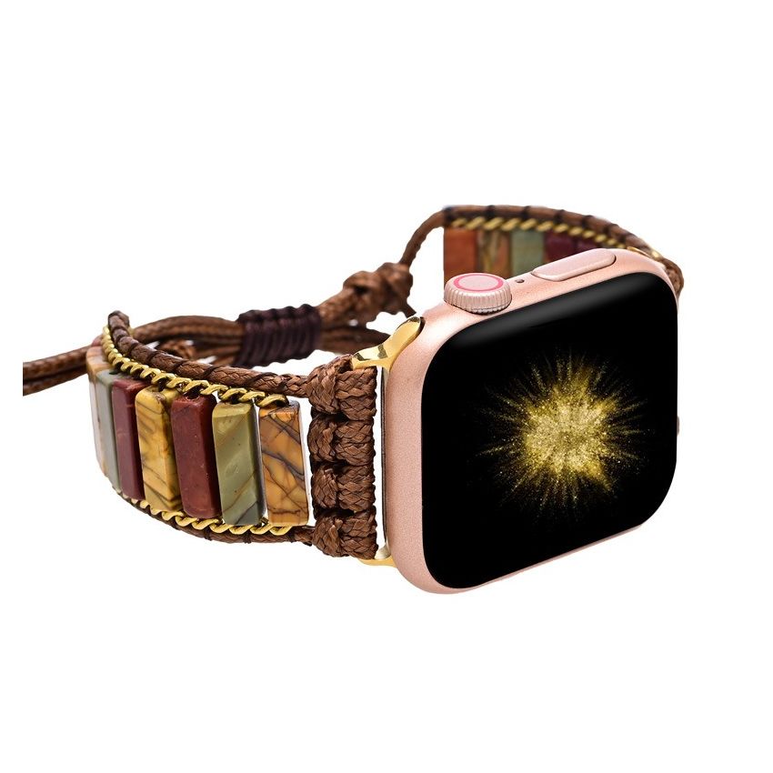 Delicate Picasso Jasper Apple Watch Strap