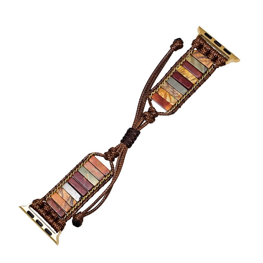 Delicate Picasso Jasper Apple Watch Strap