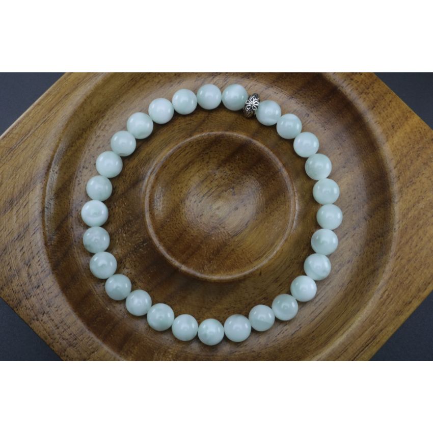Garnierite/'Green Moonstone' Bracelet (6mm Beads)/Awareness, Truth, Peace, Comfort, Acceptance, Spiritual