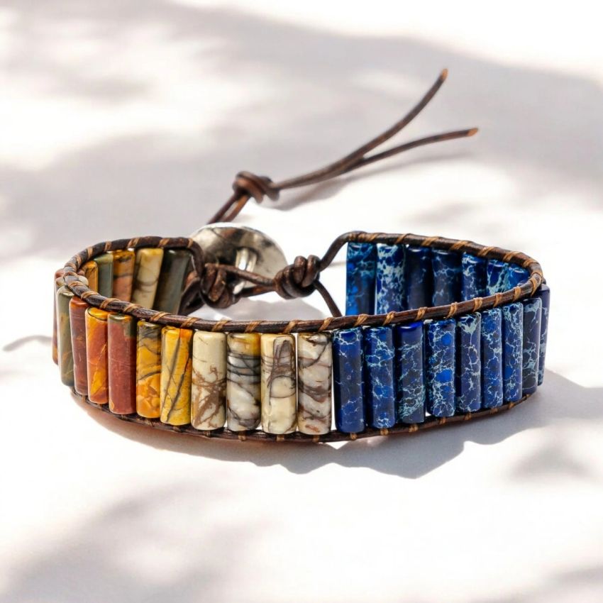 Men's Warrior Jasper Bracelet