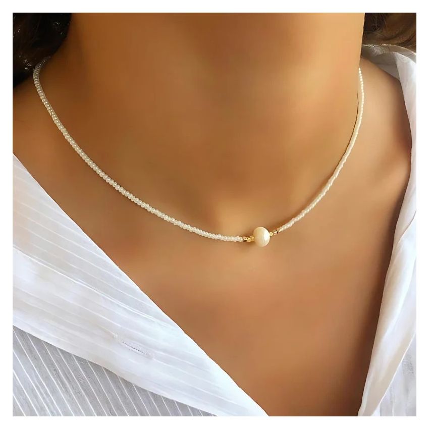 Serene Pearl Necklace