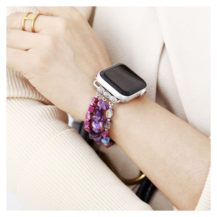 Royal Amethyst Stretch Apple Watch Strap