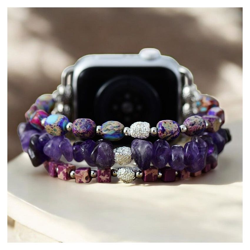 Royal Amethyst Stretch Apple Watch Strap
