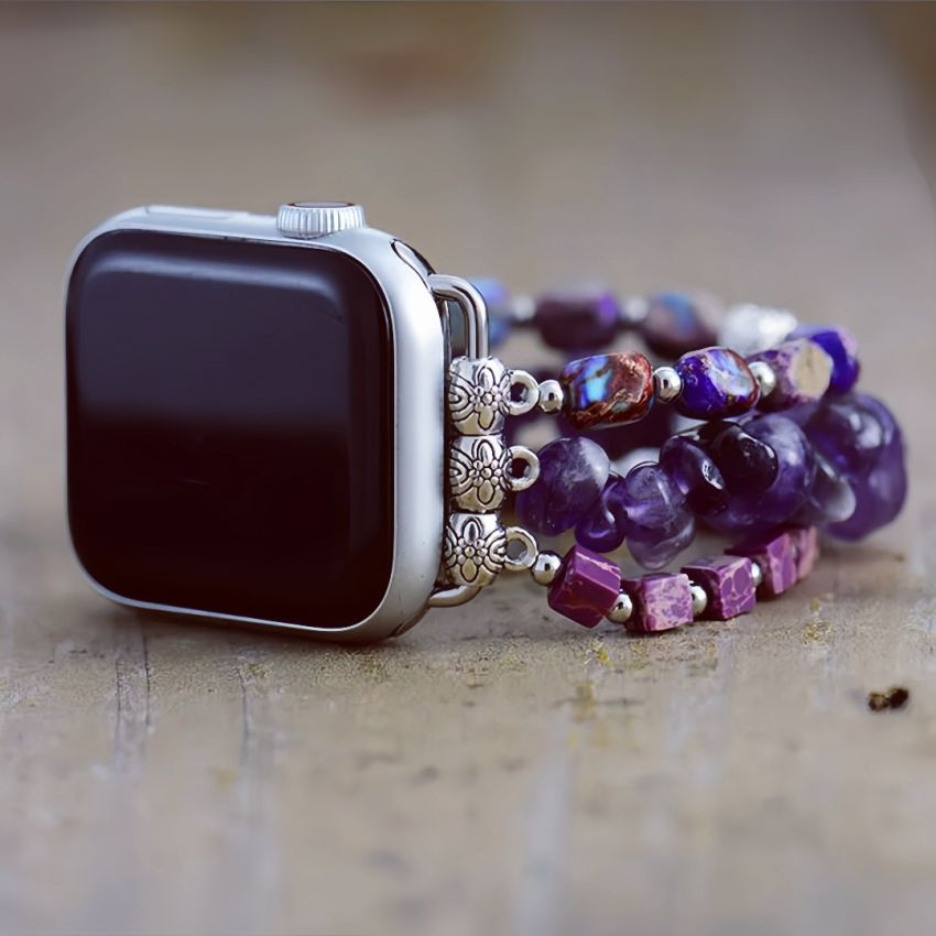 Royal Amethyst Stretch Apple Watch Strap