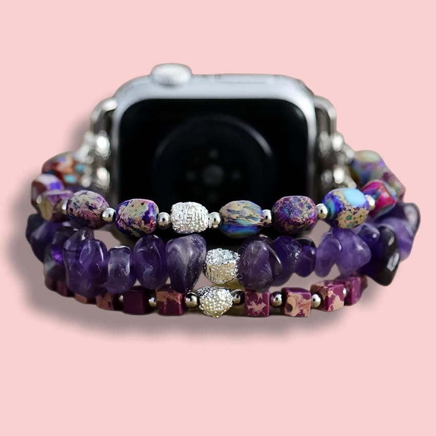 Royal Amethyst Stretch Apple Watch Strap