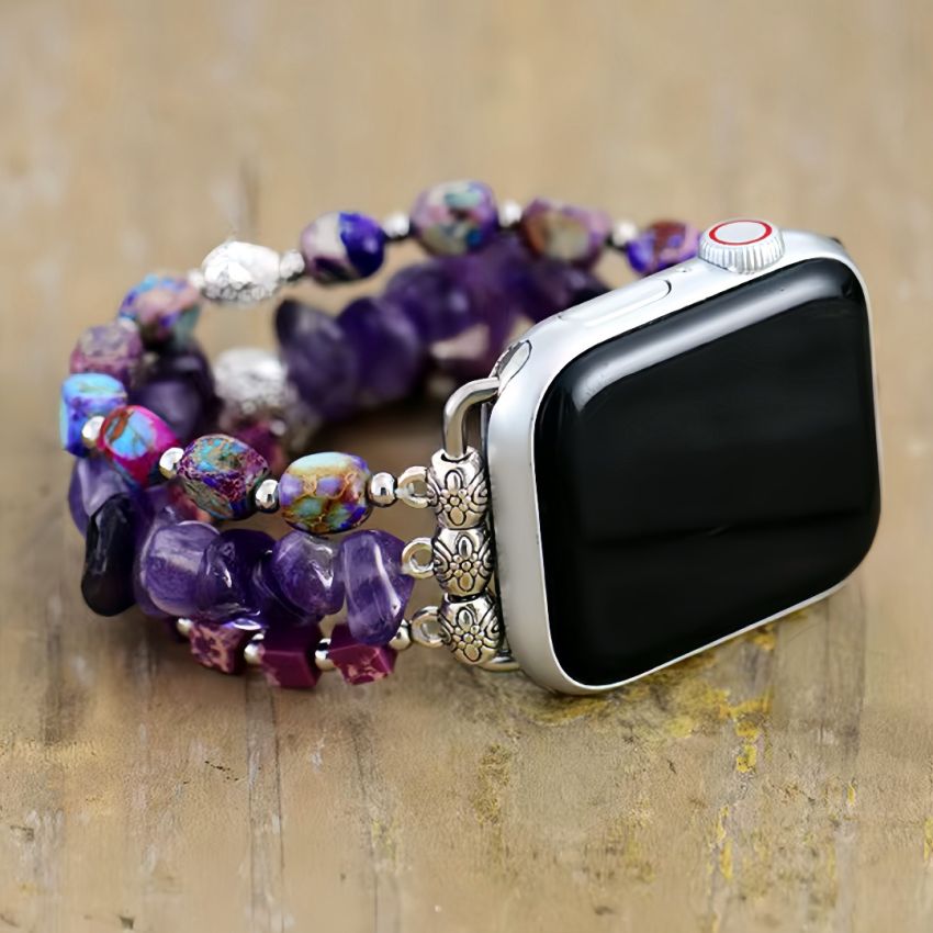 Royal Amethyst Stretch Apple Watch Strap