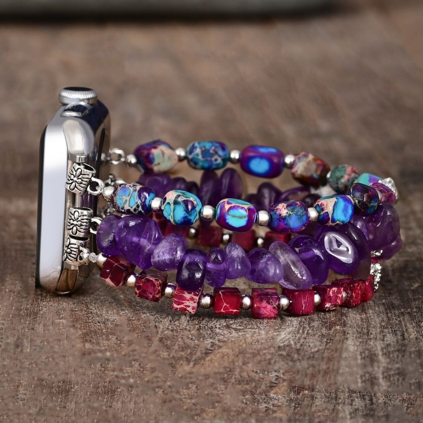 Royal Amethyst Stretch Apple Watch Strap