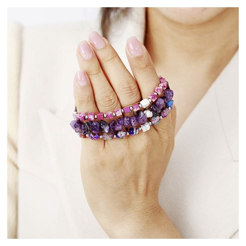 Royal Amethyst Stretch Apple Watch Strap