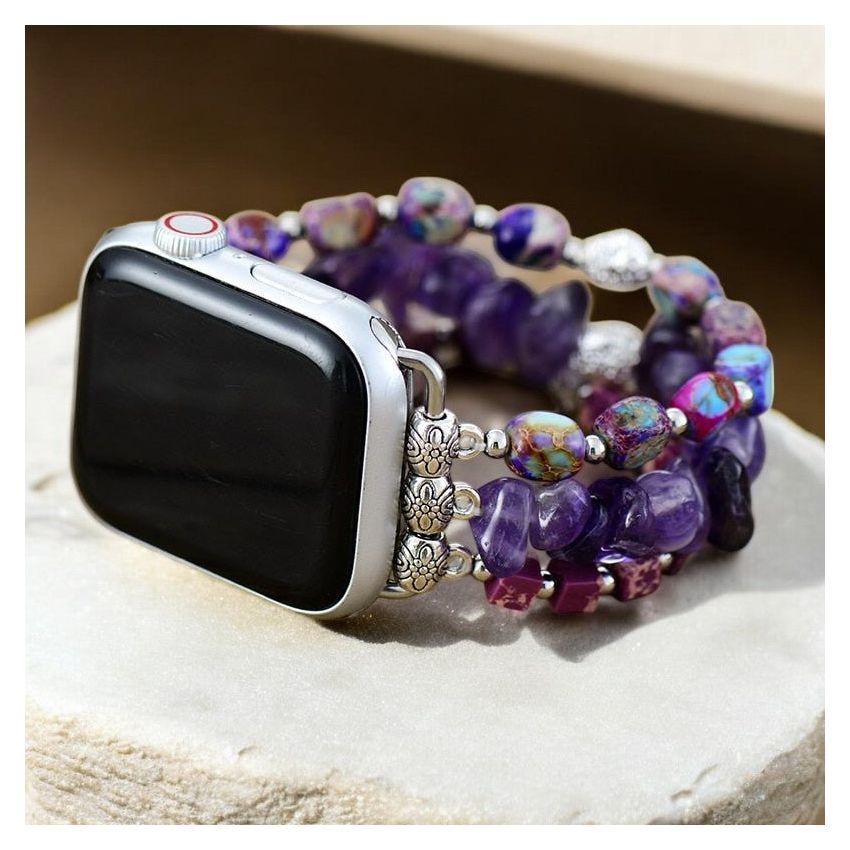 Royal Amethyst Stretch Apple Watch Strap