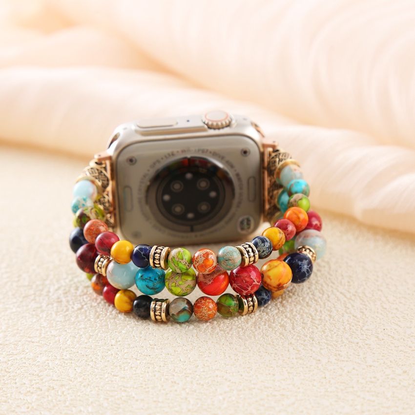 Vibrant Chakra Stretch Apple Watch Strap