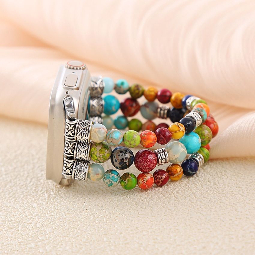 Vibrant Chakra Stretch Apple Watch Strap