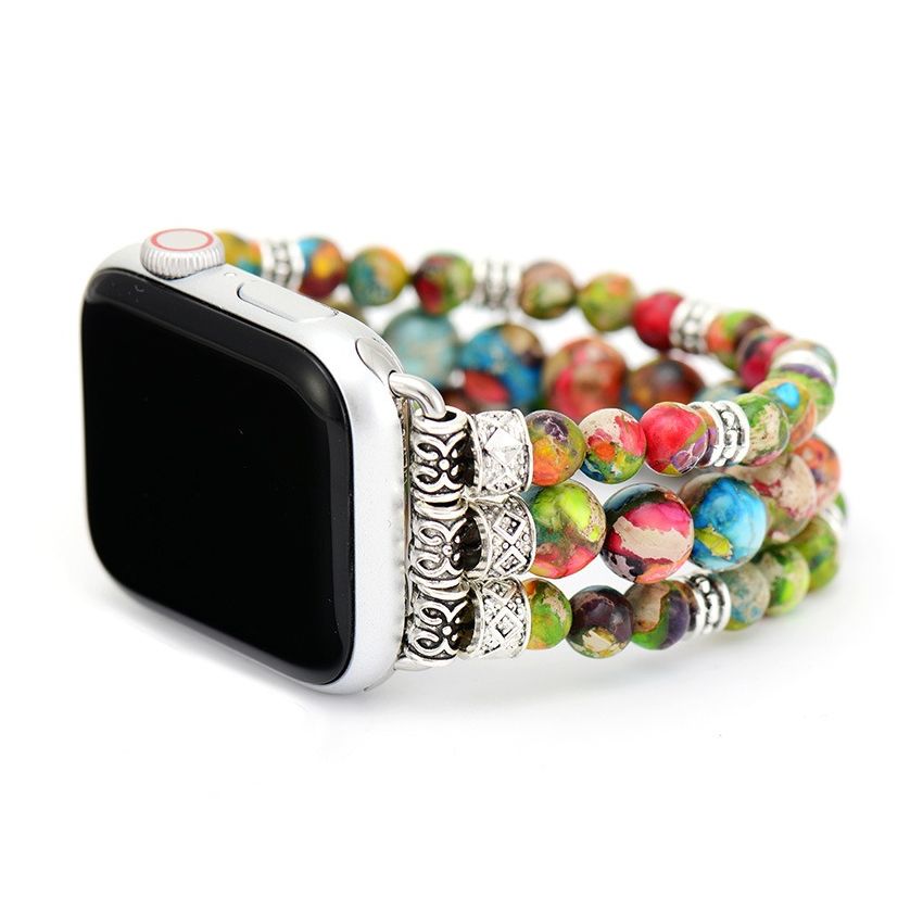 Vineyard Jasper Stretch Apple Watch Strap