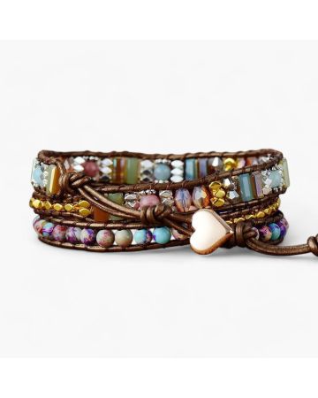 Imperial Heart Protection Wrap Bracelet