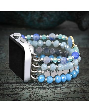 Wholesale Ocean Breeze Beaded Fitbit Watch Band