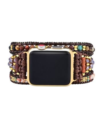 Boho Chic iWatch Strap for Apple Watch Band Series 8 7 6 5 4 3 38/42/41/49/45mm