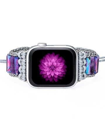 Serene Imperial Jasper Apple Watch Strap – Calming Protection & Balance