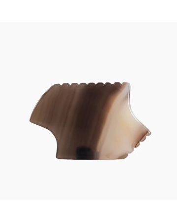 Natural Agate Gua Sha Stone | Sculpting Face & Body Lymphatic Drainage Tool