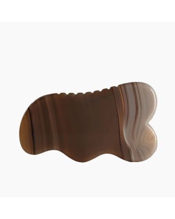 Natural Agate Body Gua Sha Stone | Detoxifying Massager for Muscle Relief & Contouring