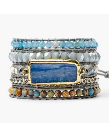 Healing Topaz Wrap Bracelet