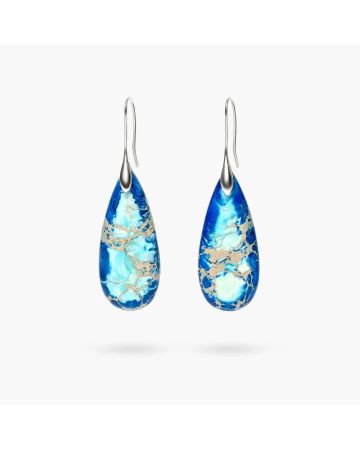 Intense Ocean Energy Earrings