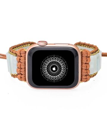 Amazonite Protection Apple Watch Strap