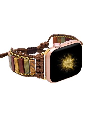 Delicate Picasso Jasper Apple Watch Strap