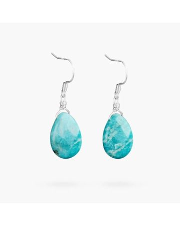Amazonite Ocean Earrings