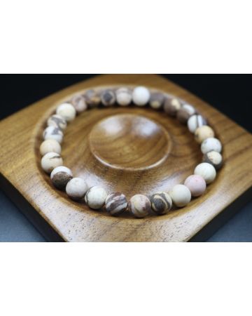 Rare Wooden Opal Bracelet - Men Bracelet - Men Women Jewelry - Stretch Bracelet - Men Bead Bracelet - Heal Bracelet - 8mm beads