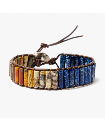 Men's Warrior Jasper Bracelet