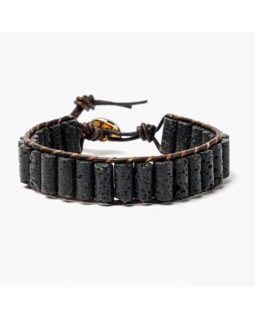 Men's Lava Stone Bracelet