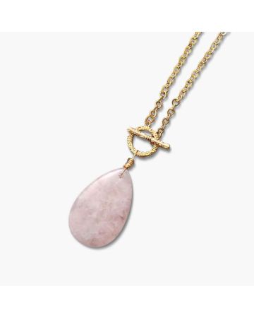 Classic Rose Quartz Necklace