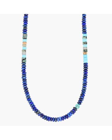 Men's Deep Blue Horizon Necklace