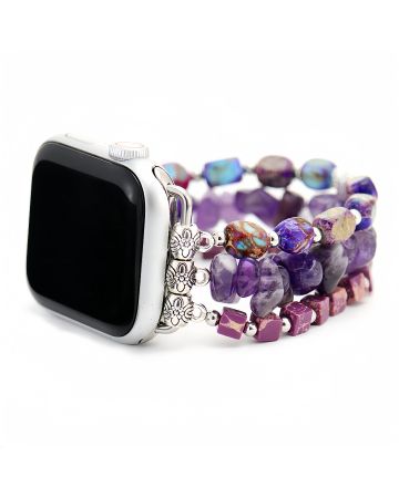 Royal Amethyst Stretch Apple Watch Strap