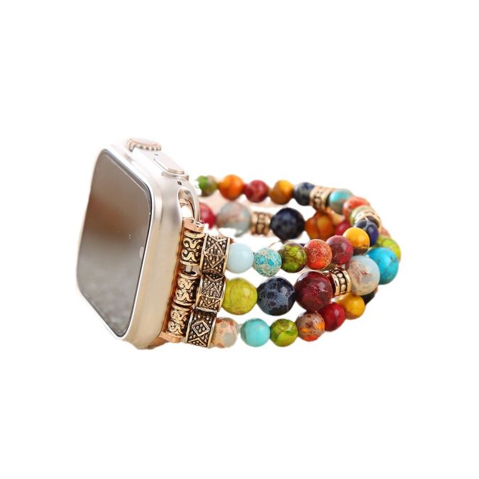 Vibrant Chakra Stretch Apple Watch Strap