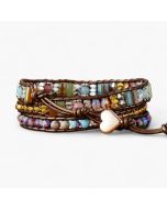Imperial Heart Protection Wrap Bracelet
