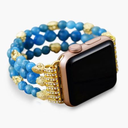 Apatite Gleam Stretch Apple Watch Strap