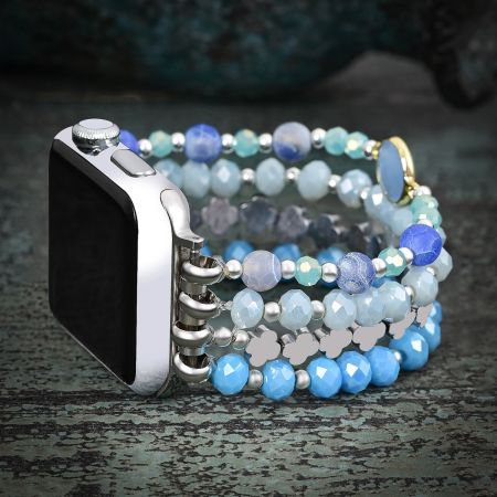 Wholesale Ocean Breeze Beaded Fitbit Watch Band