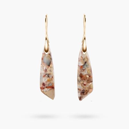 Heavenly Jasper Hook Earrings