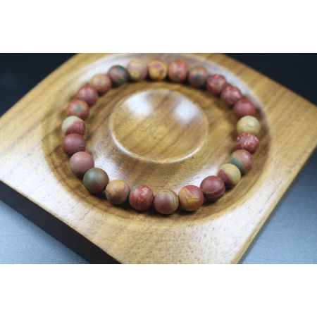 Protection Bracelet, Matte Picasso Man Bracelet, Picasso Jasper Bracelet, Gift for Her, Bracelets for Women and Men Heal Bracelet