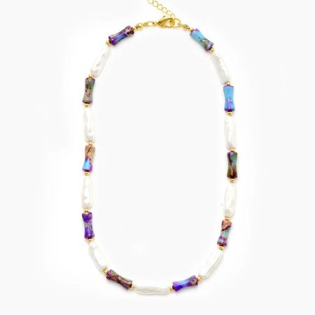 Mystic Pearls Choker Necklace